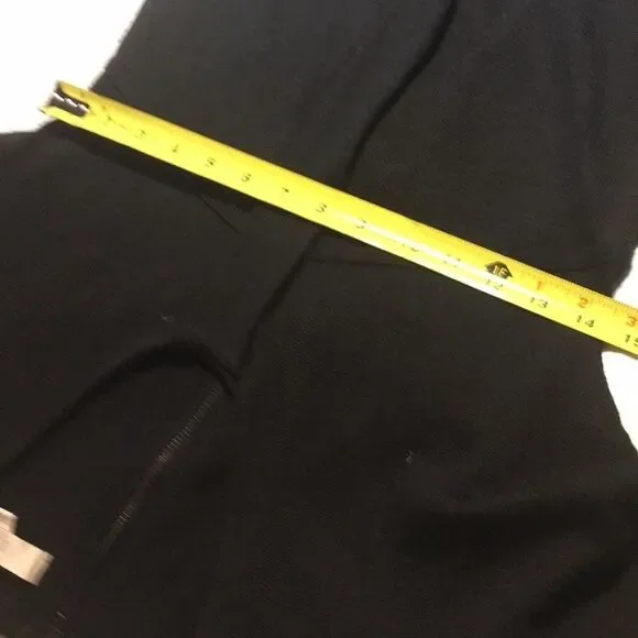 Loft Black scoopneck dress. SP - Picture 5 of 8